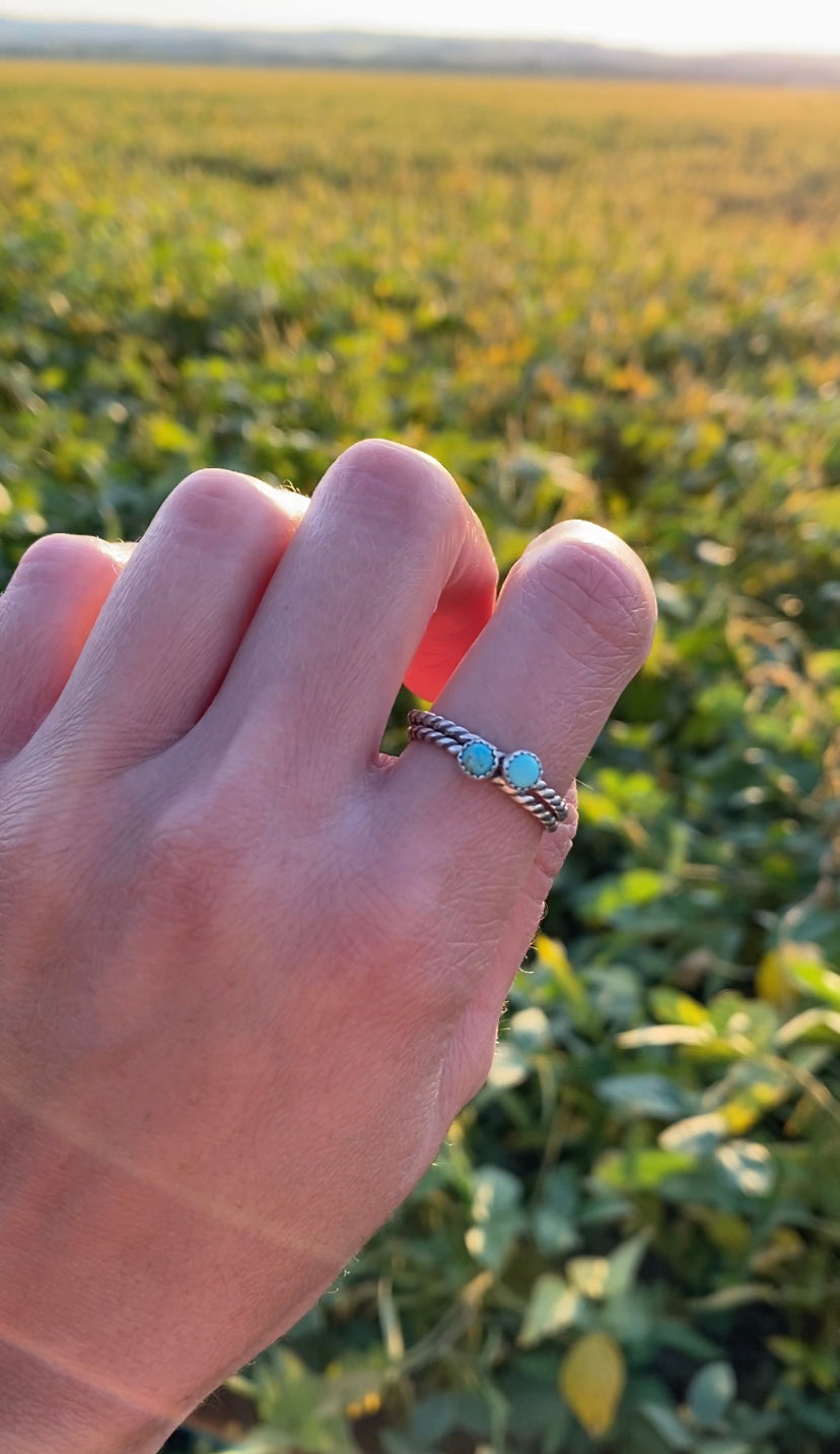 Dainty Everyday Turquoise Ring