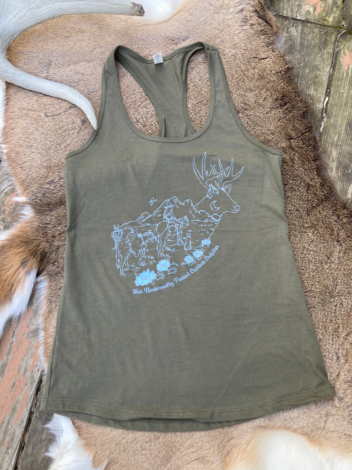 Tank Tops- Whitetail Mountain Pack String